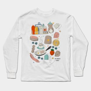 The Brunch Bunch Grungy Long Sleeve T-Shirt